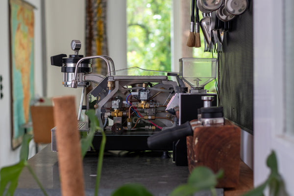 Buche uns und das Kaffee-Mobil